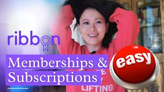 Ribbon: How to Create On-Demand Video Libraries and Memberships #ribbon #squarespace #feisworld