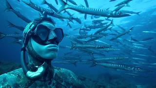 видео: 🌊👶 Как я стал подводным? Окружили сотни барракуд и встретил монстра! картинка: 🌊👶 Как я стал подводным? Окружили сотни барракуд и встретил монстра!