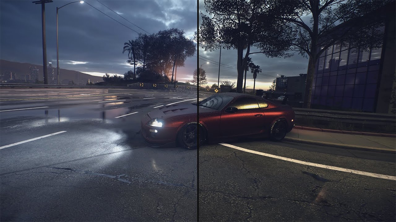 NFSMods - Simple lighting ReShade - Low PC