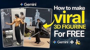 How to Create VIRAL Instagram 3D Figurine Character For FREE using Gemini AI - Nano Banana