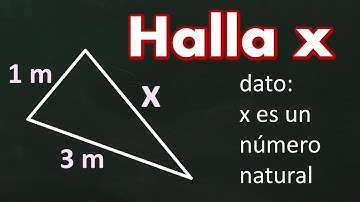 Halla el lado desconocido del triángulo. ¡Casi sin cálculos!