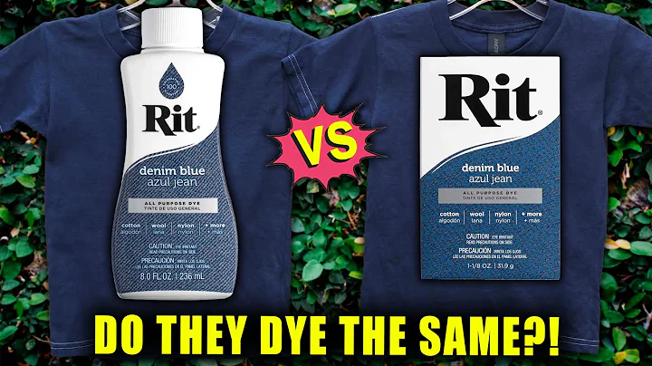 RIT ALL PURPOSE DYE: LIQUID VS. POWDER - ARE THEY THE SAME?! || Lucykiins