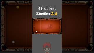 8 ball pool kiss shot #8ballpooltricks #por 8 ball pool #dicas 8 ball pool