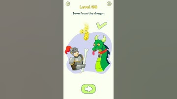 DOP 2 [Delete One Part] || Game Level 198 Save from the dragon ||