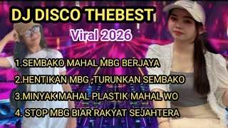 🔴DJ DISCO THE BEST ‼️SEMBAKO MAHAL MBG BERJAYA ‼️Viral #djtiktok2026