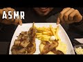 ASMR CHUZO DE POLLO & CERDO (Sin Hablar) SONIDOS COMIENDO | DIEGO ASMR