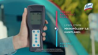 Lysol Dezenfektan Sprey, Virüs Ve Bakterilerin %99.9Unu Yok Eder