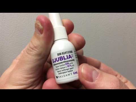 Treating Fingernail Fungus with Jublia (Efinaconazole 10%) - Video #1