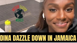 DINA DAZZLE DOWN IN JAMAICA !!!