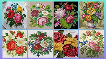 #1 Most Beautiful and Unique New Cross Stitch Patterns For Everything #CrossStitchDesign#Trend
