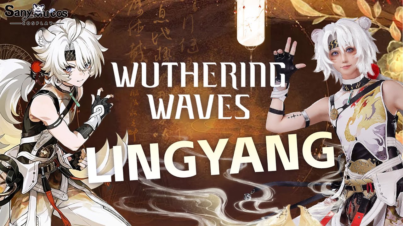 【SanyMuCos】Game Wuthering Waves Cosplay Lingyang Cosplay Costume Premium Edition