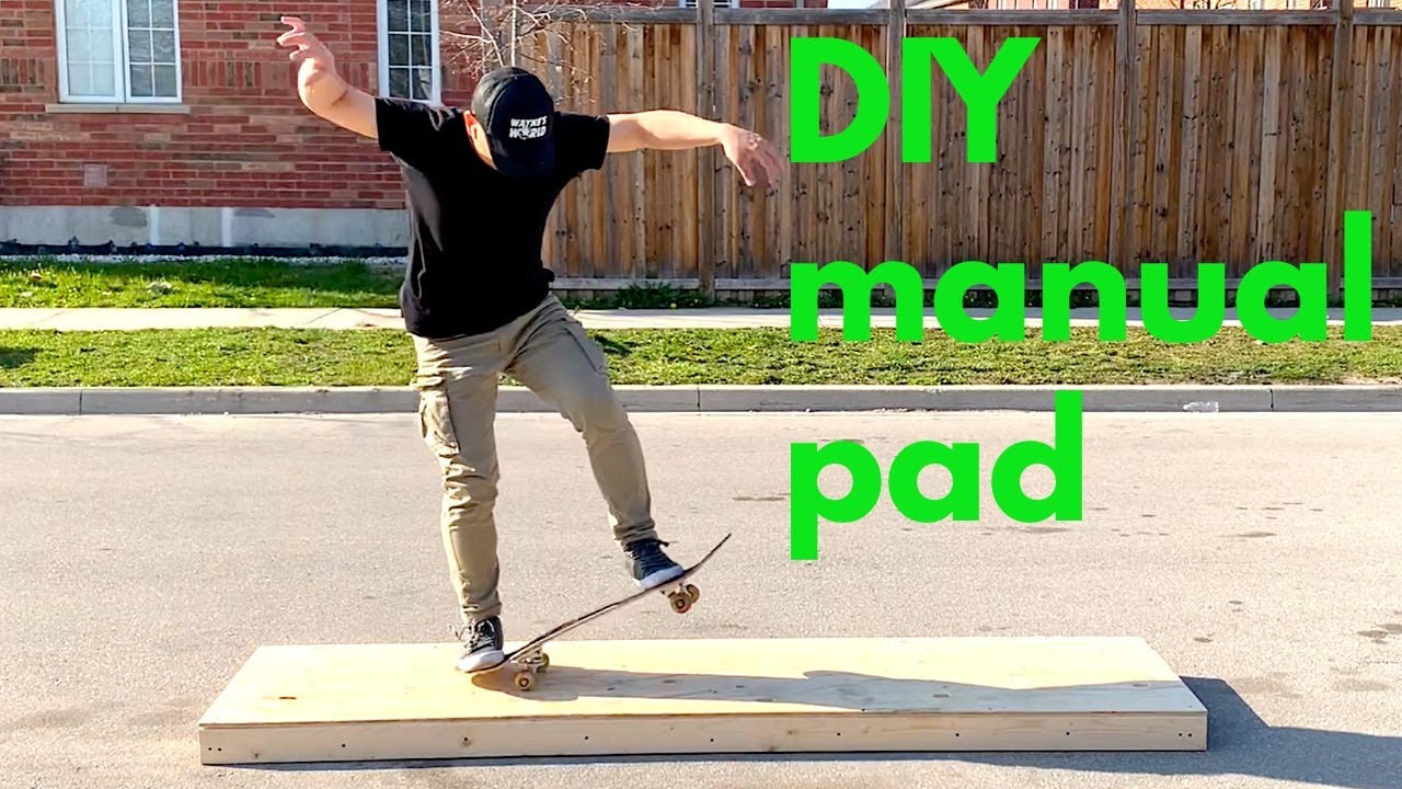 How to make a manual pad skateboarding DIY| Freibourd TO