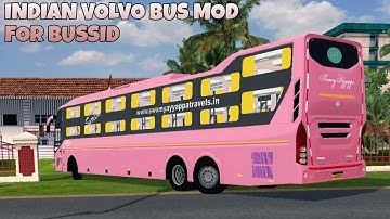 Most Realistic Volvo 9600S B8R Bus Mod In Bus Simulator Indonesia - Bussid Bus Mod - Bussid Mod