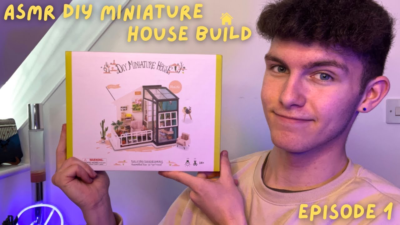 ASMR Miniature House Build | Episode 1 - YouTube
