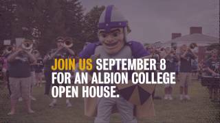 Albion College: September 8 Open House