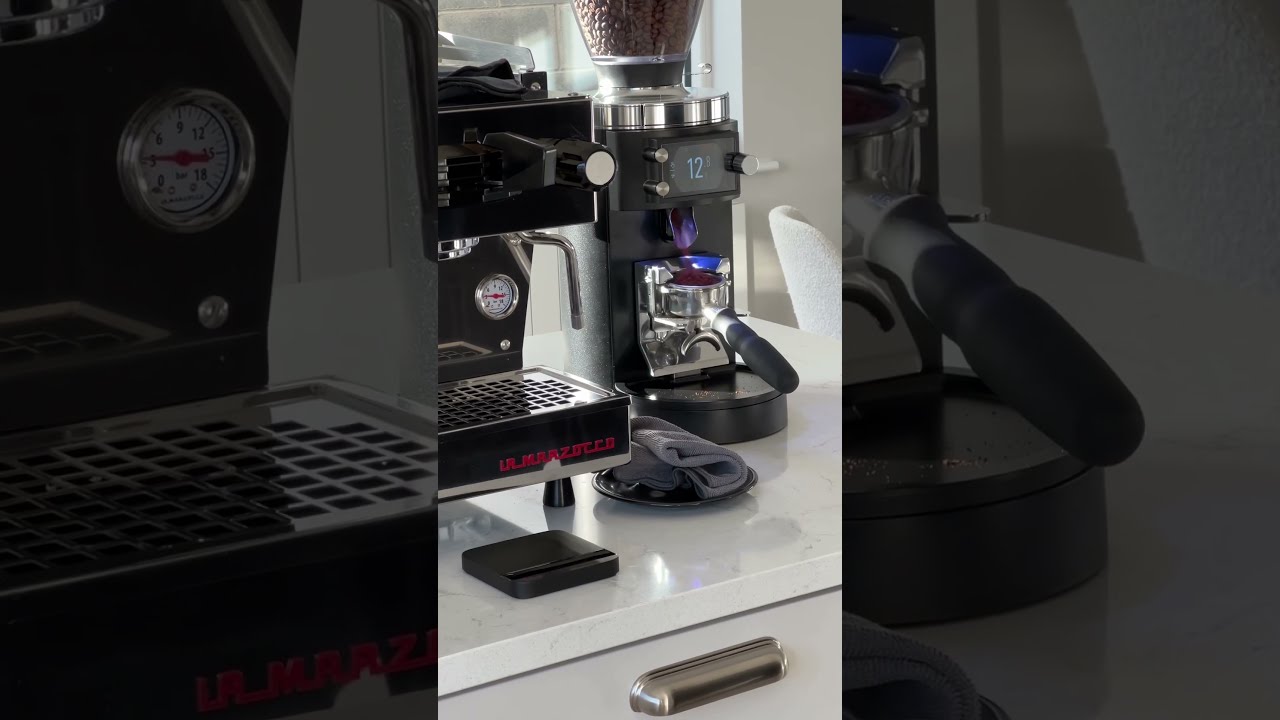 Mahlk Nig E65S GbW Paired With La Marzocco Linea Mini And Brew By Weight Scale Chef S Kiss