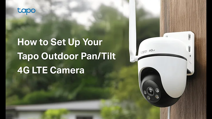 How to Set Up Outdoor Pan/Tilt 4G LTE Camera (Tapo C501GW/TC40GW) | TP-Link