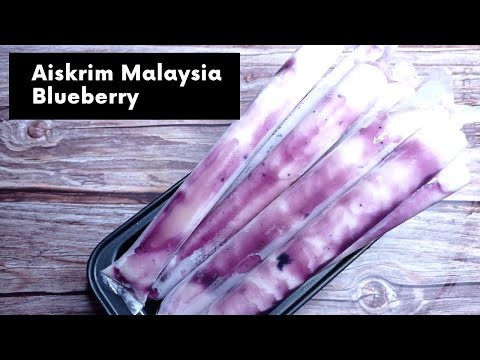 Video: Ais Krim Blueberry