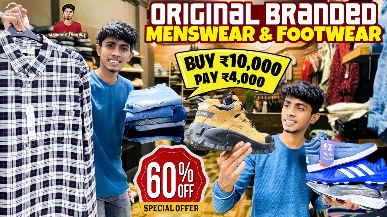 Original Branded Menswear & Footwear |Buy for ₹10,000 and Pay ₹4,000 ...