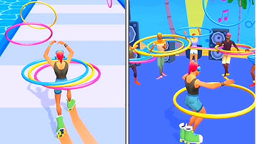 Hula Hoop Race 3D | Super Satisfying and Relaxing Android&ios Pro Gameplay