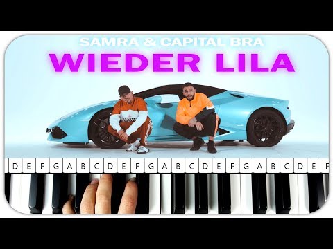 samra-&-capital-bra---wieder-lila-instrumental-beat-+-piano-tutorial-midi