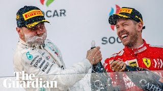'So boring': Vettel on Mercedes' form after Bottas and Hamilton dominate in Azerbaijan