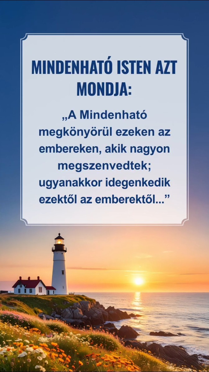 Ne légy szomorú. Ha fáradt vagy, vagy fájdalmaid annak, térj vissza Isten mellé. Ő mindig őrködik felettünk, és az Ő szeretete megvigasztalja sebzett szívünket. Ha szükséged van Istenre, kérjük, írd be, hogy „Ámen”!