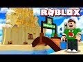 CONSTRUIMOS un CASTILLO de ARENA hasta EL CIELO en ROBLOX