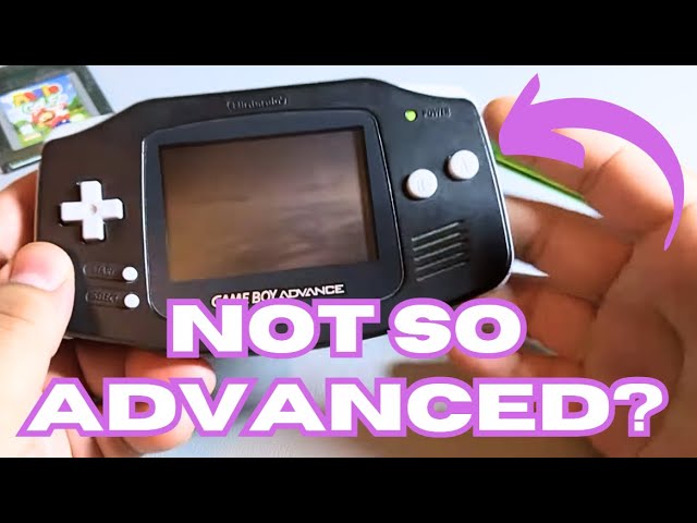Console Nintendo Game Boy Advance SP Noire + Chargeur Officiel