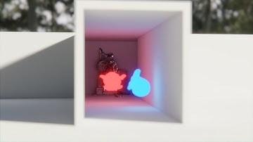 Easy Eevee Raytrace in Blender for quick interior animations.