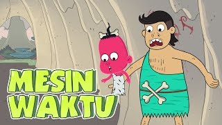 Kartun Lucu Mesin Waktu - Bahasa Purba Wakacipuy Om Perlente - Animasi Indonesia Terpopuler
