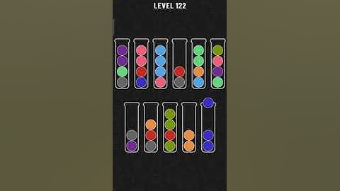 Ball Sort Puzzle Level 122