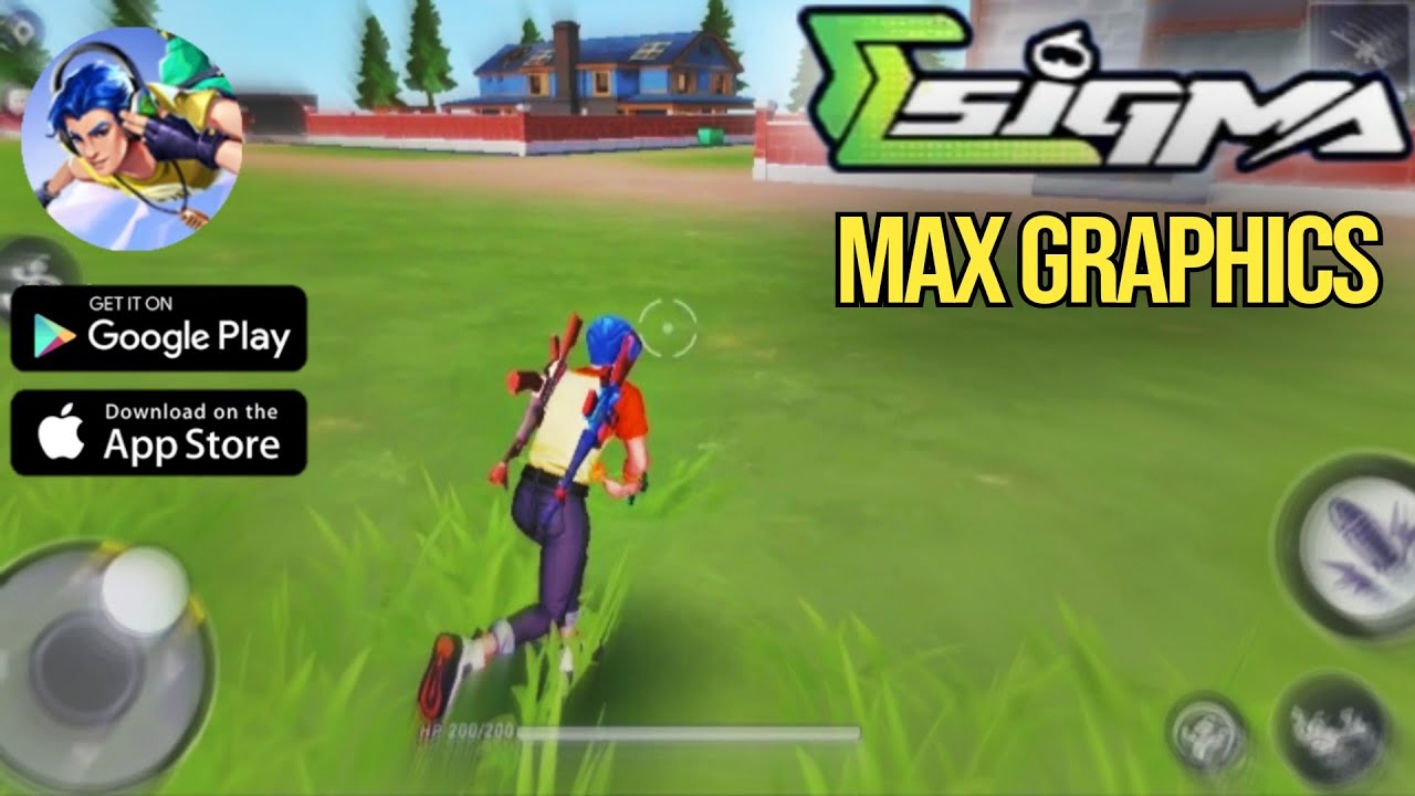 Sigma Battle Royale MAX GRAPHICS Gameplay Walkthrough ( IOS, Android