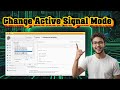 How To Change Active Signal Mode In Windows 11 | Display Settings Tutorial (2025)