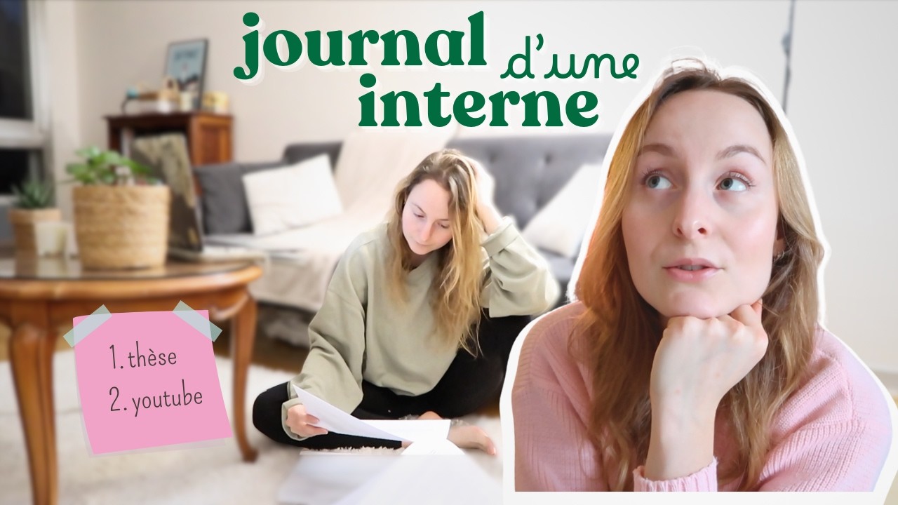 Ce qui m'attend vraiment en 2026 : thèse, fin d'internat, YouTube...