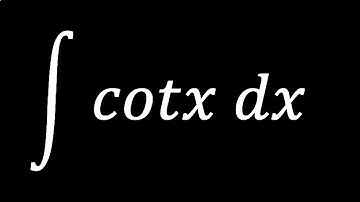 Integral of cot(x) | Substitution | HV math Academy
