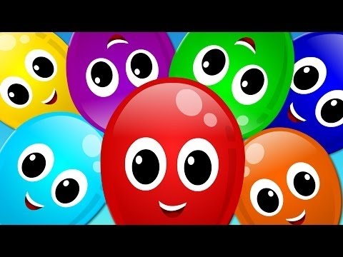 Balloon song | Learn Colors | Original Song | Nursery Rhymes | Kids Songs |  Kids Cartoons by Kids Tv - YouTube