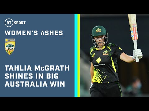 Australia v England: 1st T20 | McGrath stars as hosts take series lead | Women's Ashes Highlights