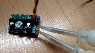 Testing KA2284 Power level indicator