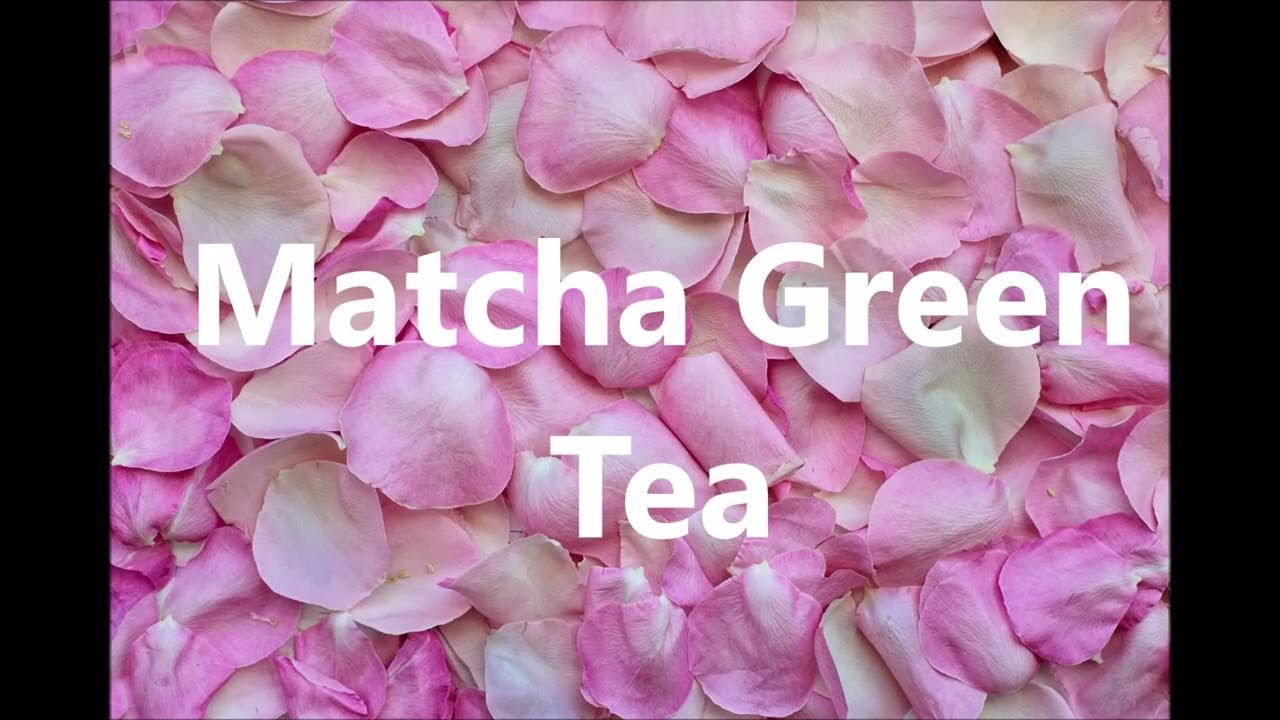 How Do You Pronounce Matcha Tea How to pronounce Matcha Green tea? - YouTube
