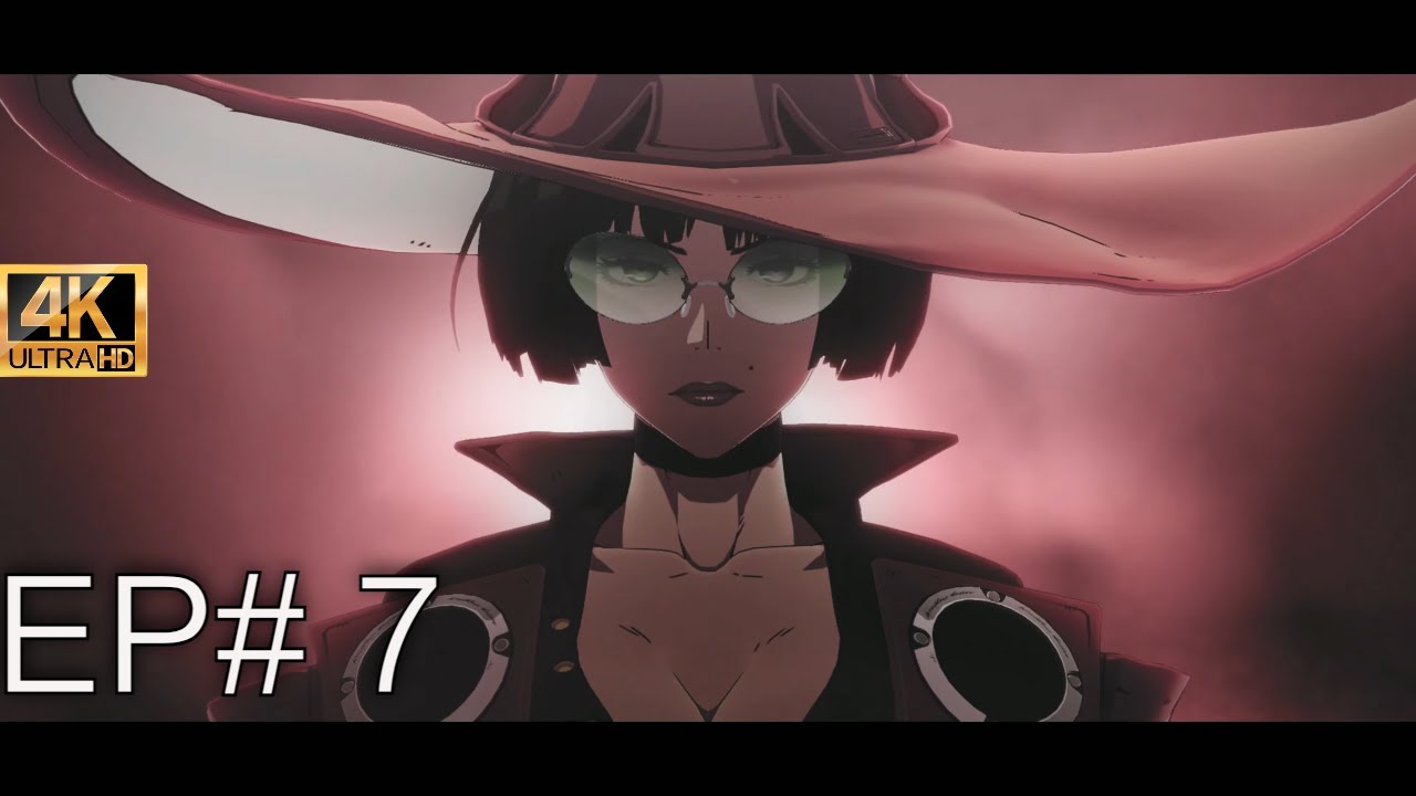 Full screen anime English dubbed GUILTY GEAR -STRIVE episode 7. 4k Full ...