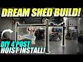 I GOT A FRIGGIN HOIST!!! DIY TUFFLIFT install - The Iron Empire EP 112