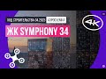 Обзор с воздуха ЖК Symphony 34 (аэросъемка: апрель 2023 г.)