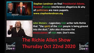 The Richie Allen Show - Thursday October 22nd 2020