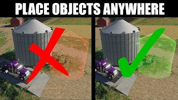 Farming Simulator 19 - Place Objects Anywhere v1.2.0 "Mod Review"
