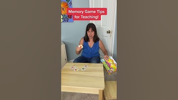 Memory Game Tips for Teaching!