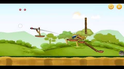 Knock down bottles:hit 3 bottles a very tricky way👍