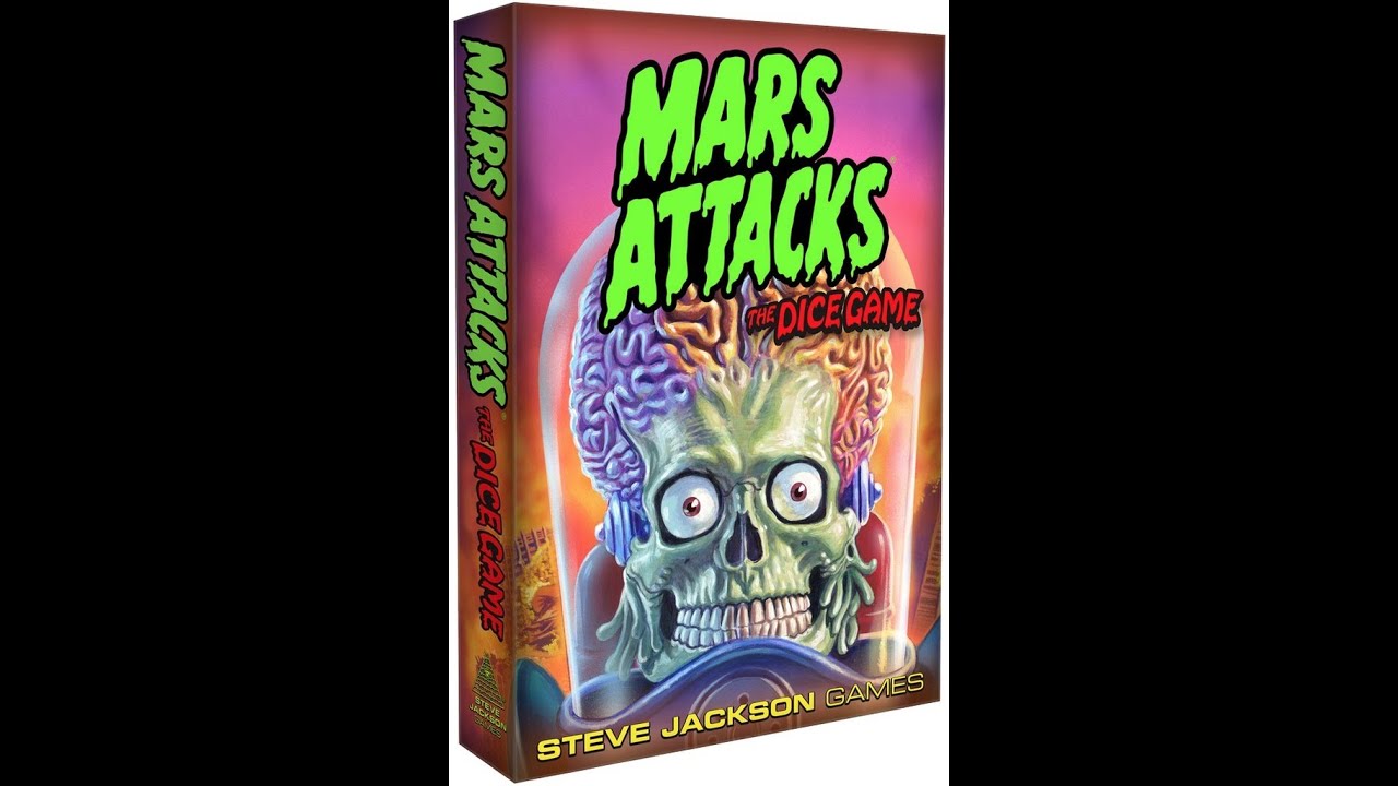 Mars Attacks The Dice Game overview Gen Con 2014 YouTube
