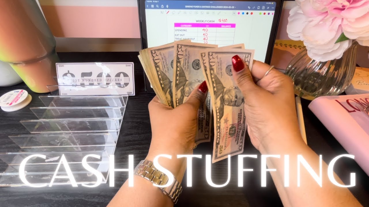 CASH STUFFING $400 | CASH BINDERS | MONEY COUNT | SINKING FUNDS # ...