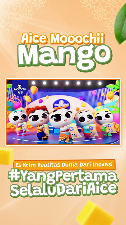 Perkenalkan, Mooochii Mango😋 Es krim mochi dengan kesegaran mangga pilihan 😍 #Aice